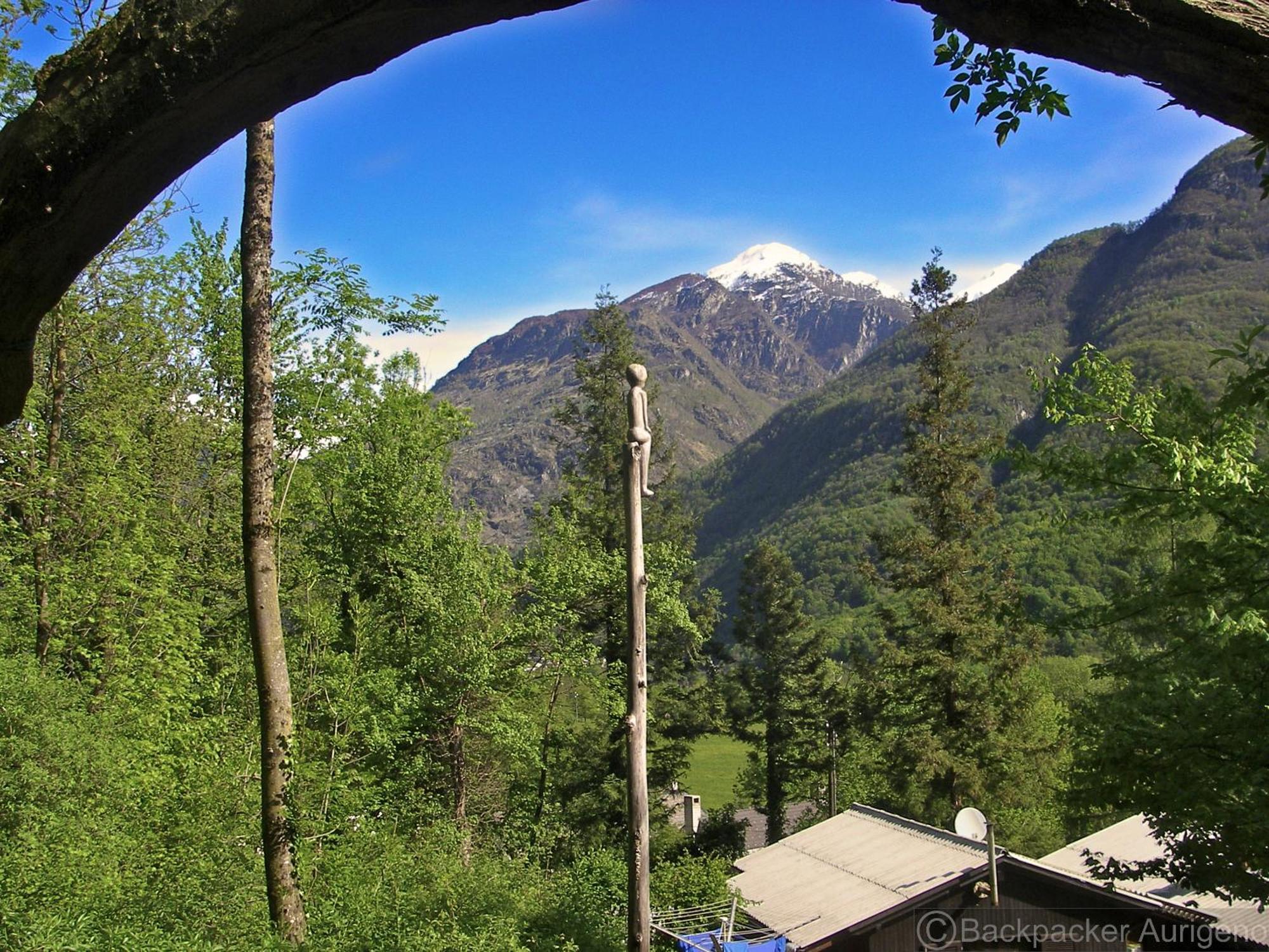 Albergue Baracca Backpacker Aurigeno Exterior foto